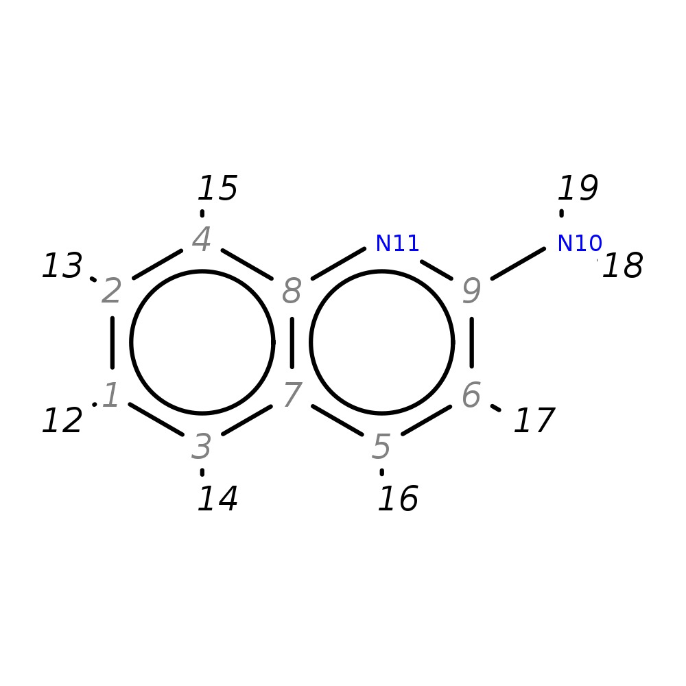 InChI=1S/C9H8N2/c10-9-6-5-7-3-1-2-4-8(7)11-9/h1-6H,(H2,10,11)
