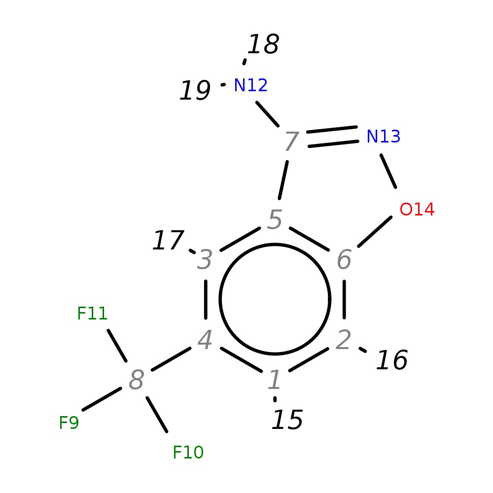 InChI=1S/C8H5F3N2O/c9-8(10,11)4-1-2-6-5(3-4)7(12)13-14-6/h1-3H,(H2,12,13)