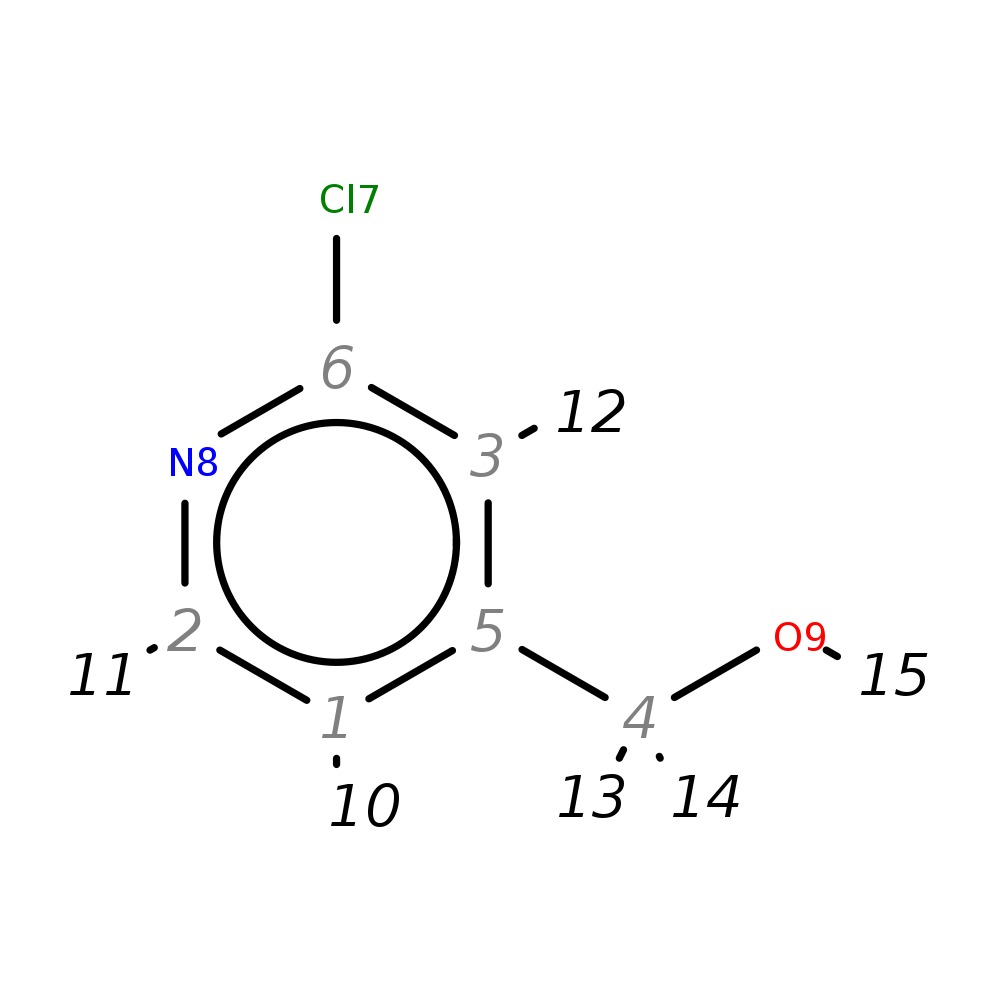 InChI=1S/C6H6ClNO/c7-6-3-5(4-9)1-2-8-6/h1-3,9H,4H2