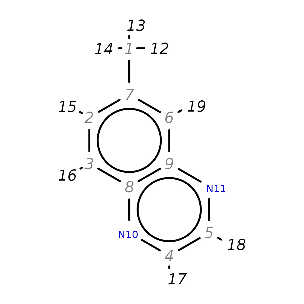 InChI=1S/C9H8N2/c1-7-2-3-8-9(6-7)11-5-4-10-8/h2-6H,1H3
