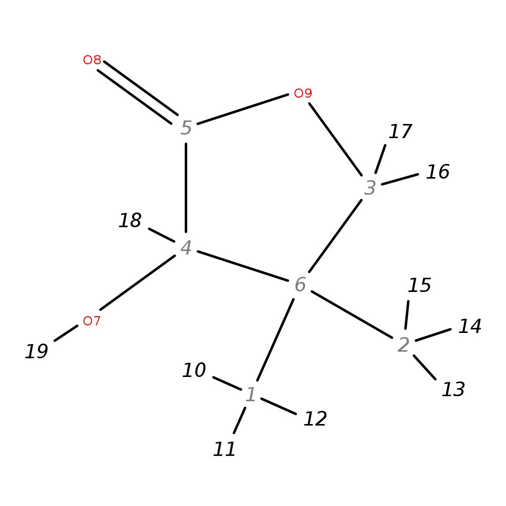 InChI=1S/C6H10O3/c1-6(2)3-9-5(8)4(6)7/h4,7H,3H2,1-2H3/t4-/m1/s1