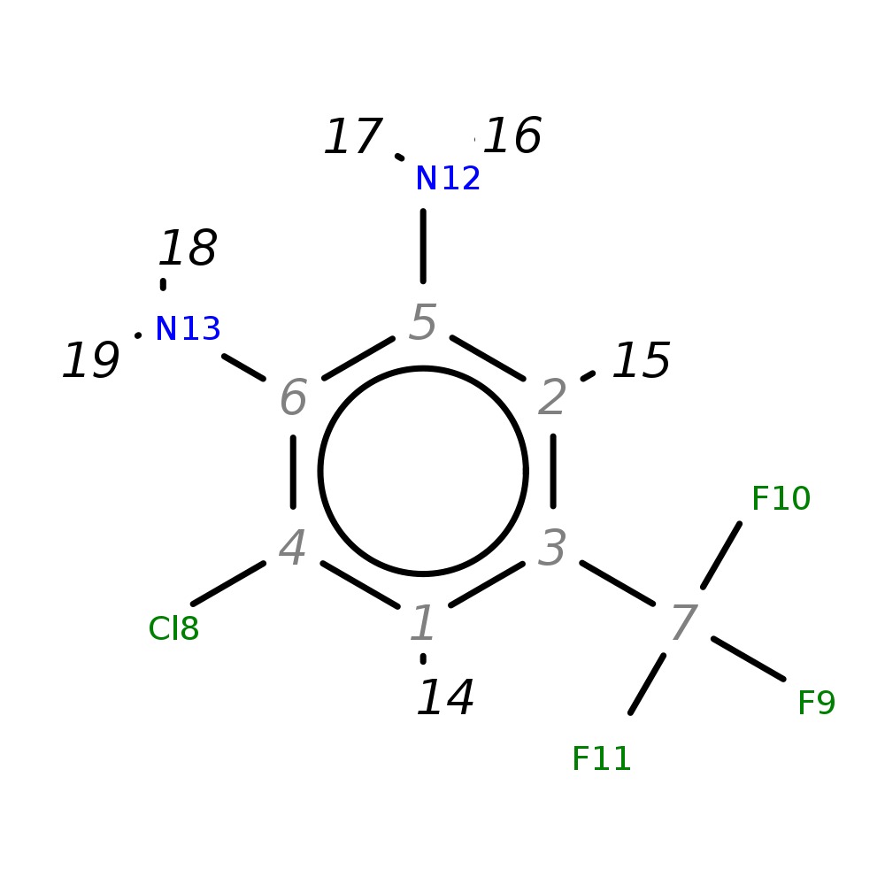 InChI=1S/C7H6ClF3N2/c8-4-1-3(7(9,10)11)2-5(12)6(4)13/h1-2H,12-13H2