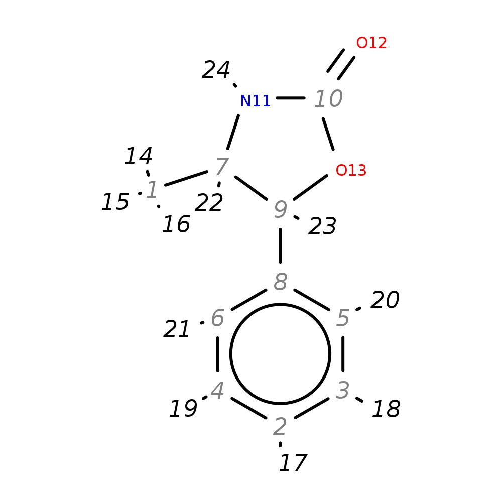 InChI=1S/C10H11NO2/c1-7-9(13-10(12)11-7)8-5-3-2-4-6-8/h2-7,9H,1H3,(H,11,12)/t7-,9+/m1/s1