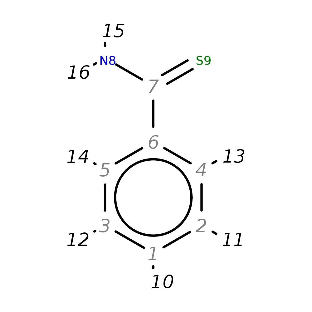 InChI=1S/C7H7NS/c8-7(9)6-4-2-1-3-5-6/h1-5H,(H2,8,9)