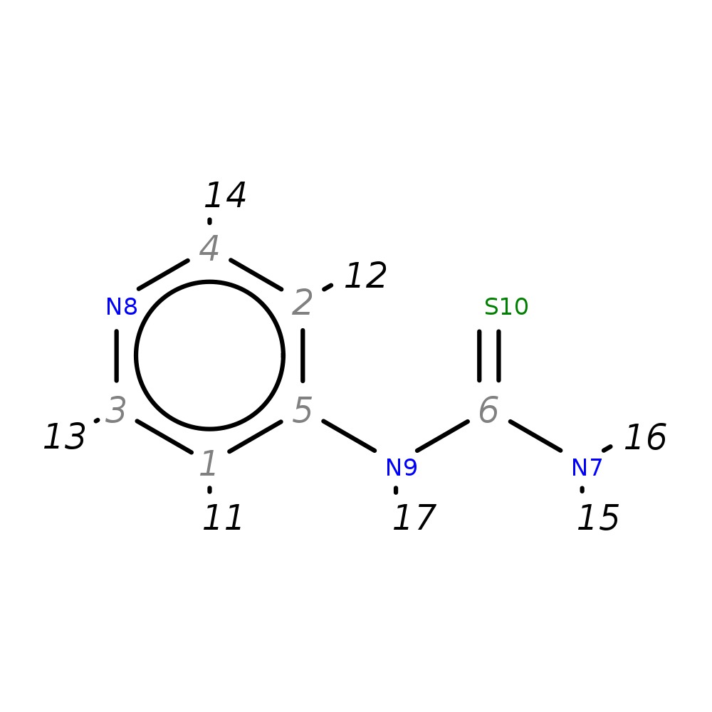 InChI=1S/C6H7N3S/c7-6(10)9-5-1-3-8-4-2-5/h1-4H,(H3,7,8,9,10)