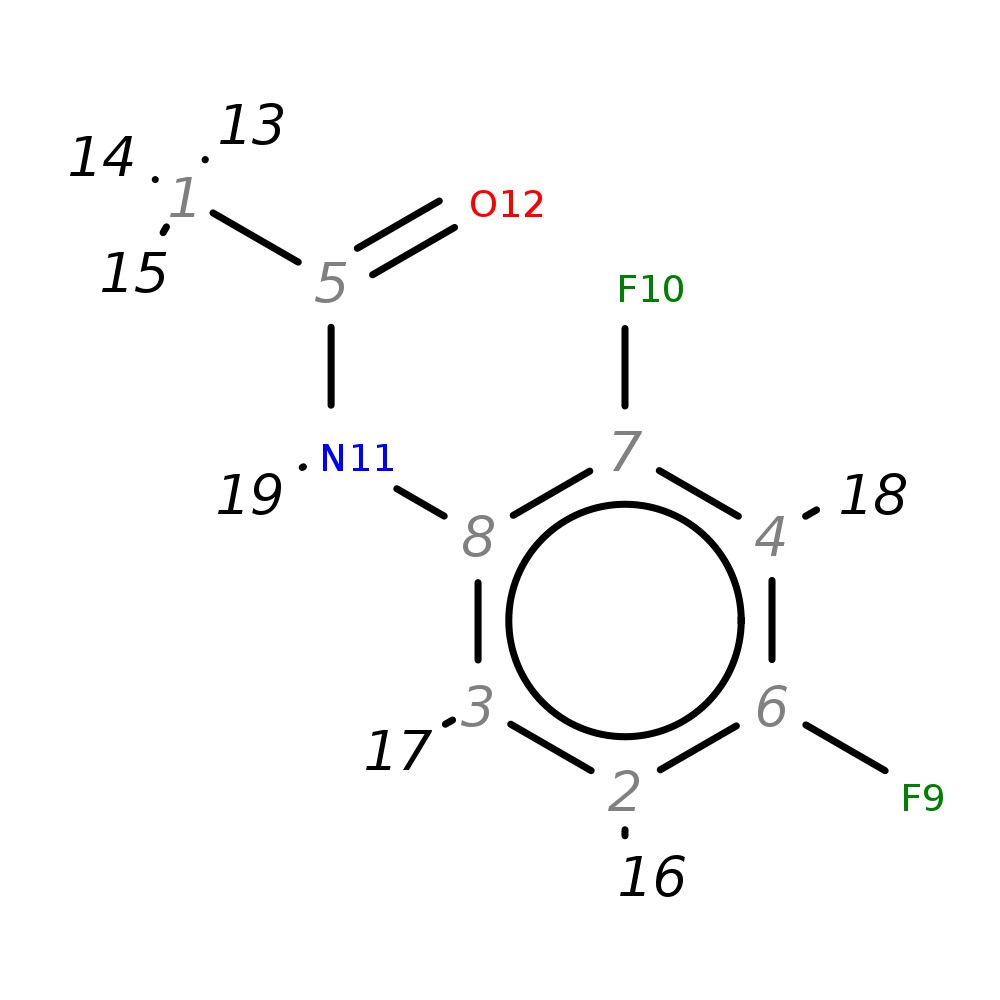 InChI=1S/C8H7F2NO/c1-5(12)11-8-3-2-6(9)4-7(8)10/h2-4H,1H3,(H,11,12)