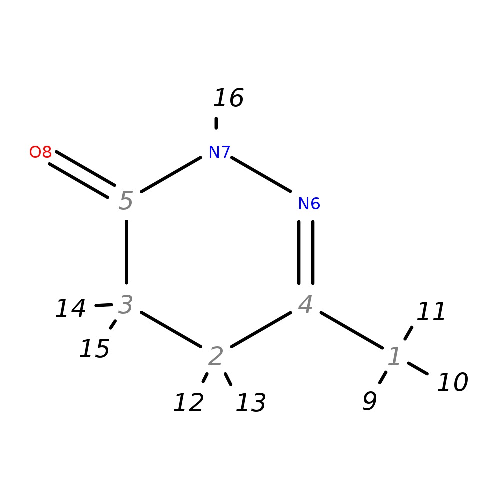 InChI=1S/C5H8N2O/c1-4-2-3-5(8)7-6-4/h2-3H2,1H3,(H,7,8)