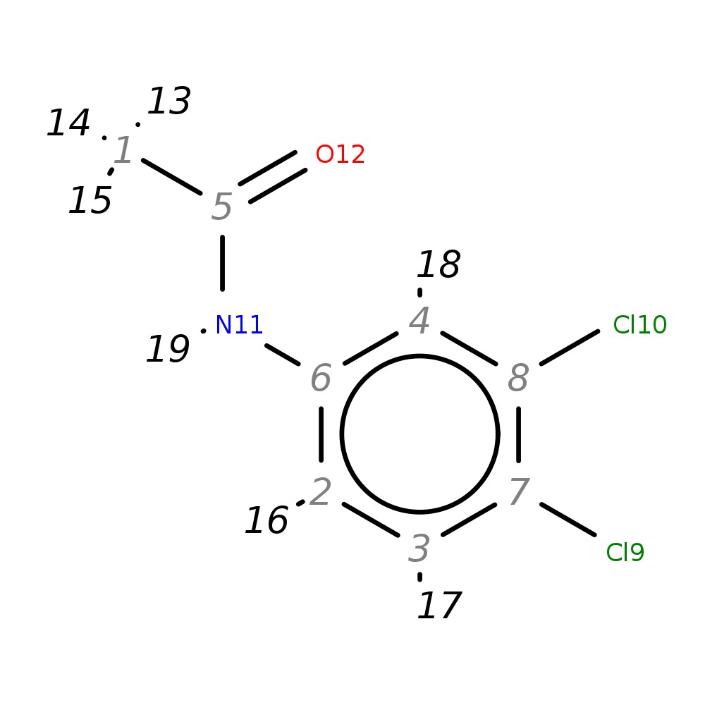InChI=1S/C8H7Cl2NO/c1-5(12)11-6-2-3-7(9)8(10)4-6/h2-4H,1H3,(H,11,12)