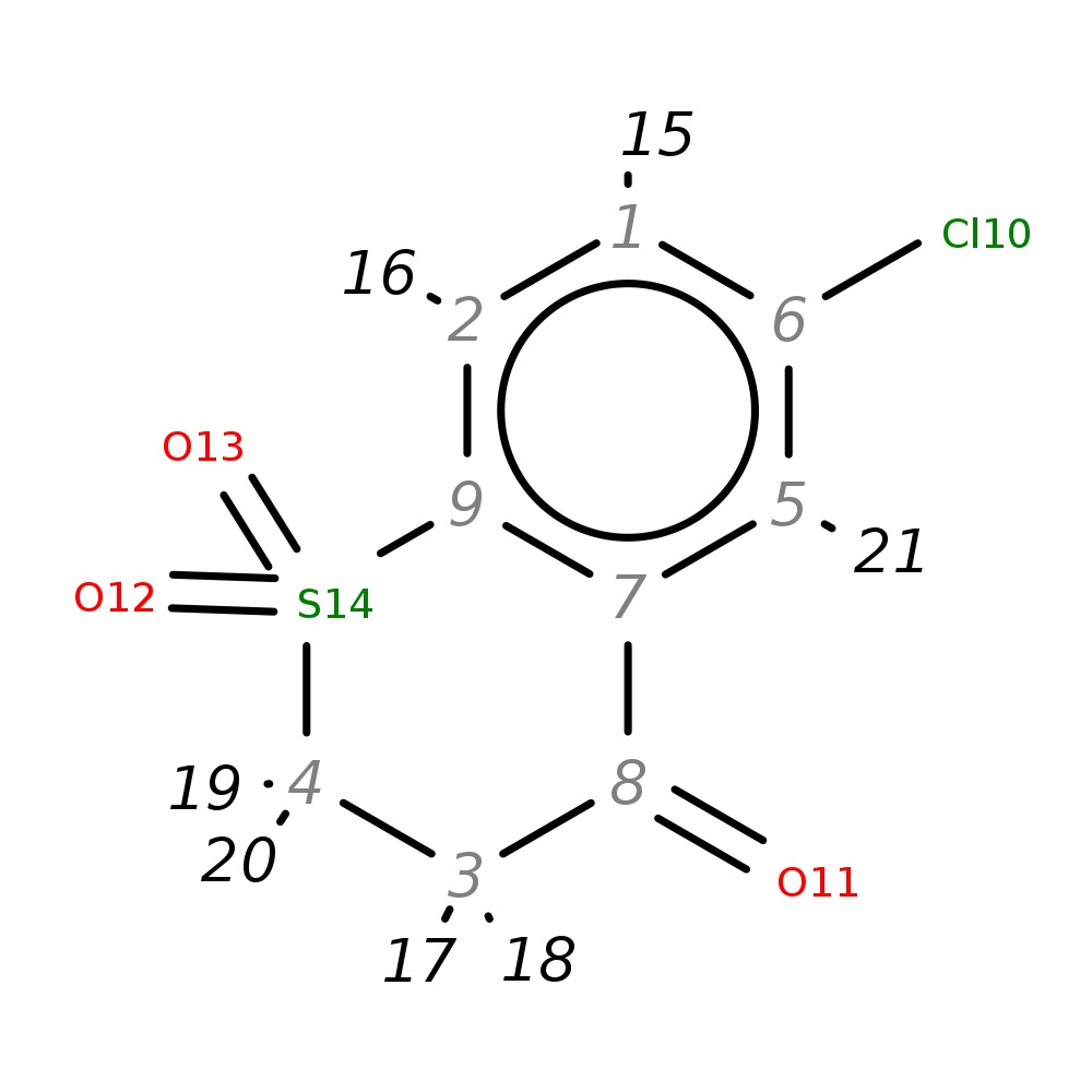 InChI=1S/C9H7ClO3S/c10-6-1-2-9-7(5-6)8(11)3-4-14(9,12)13/h1-2,5H,3-4H2