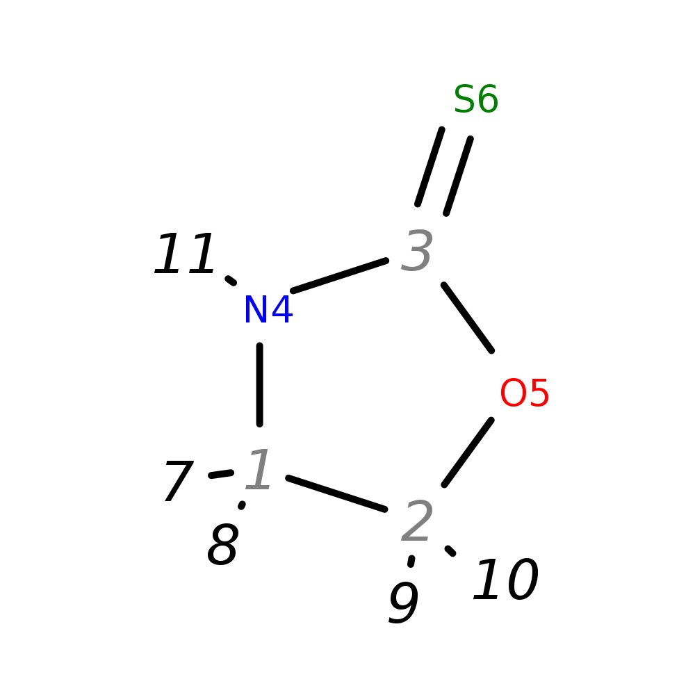 InChI=1S/C3H5NOS/c6-3-4-1-2-5-3/h1-2H2,(H,4,6)