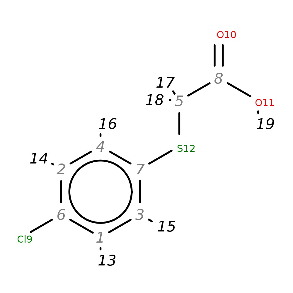 InChI=1S/C8H7ClO2S/c9-6-1-3-7(4-2-6)12-5-8(10)11/h1-4H,5H2,(H,10,11)