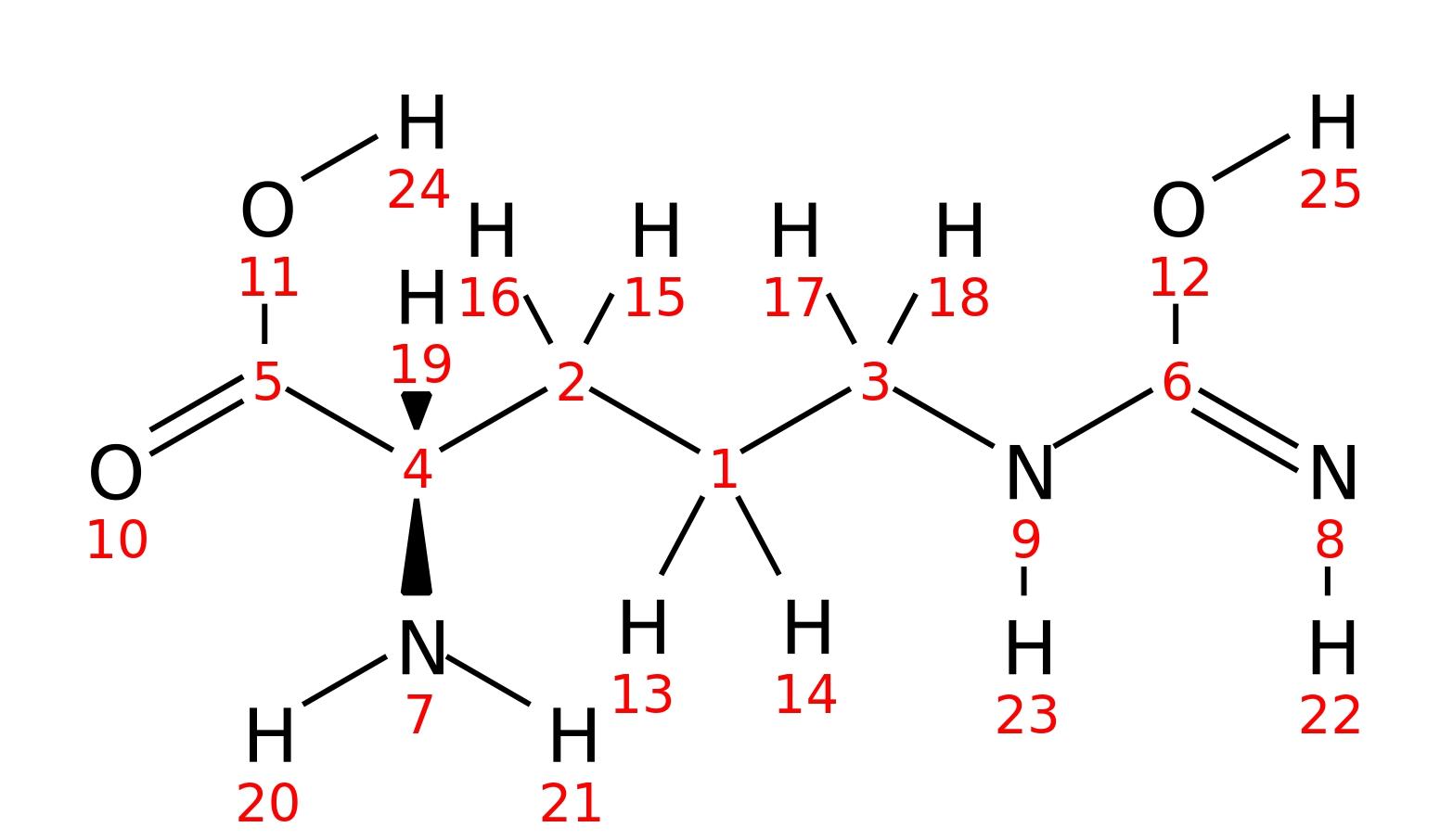 InChI=1S/C6H13N3O3/c7-4(5(10)11)2-1-3-9-6(8)12/h4H,1-3,7H2,(H,10,11)(H3,8,9,12)/t4-/m0/s1