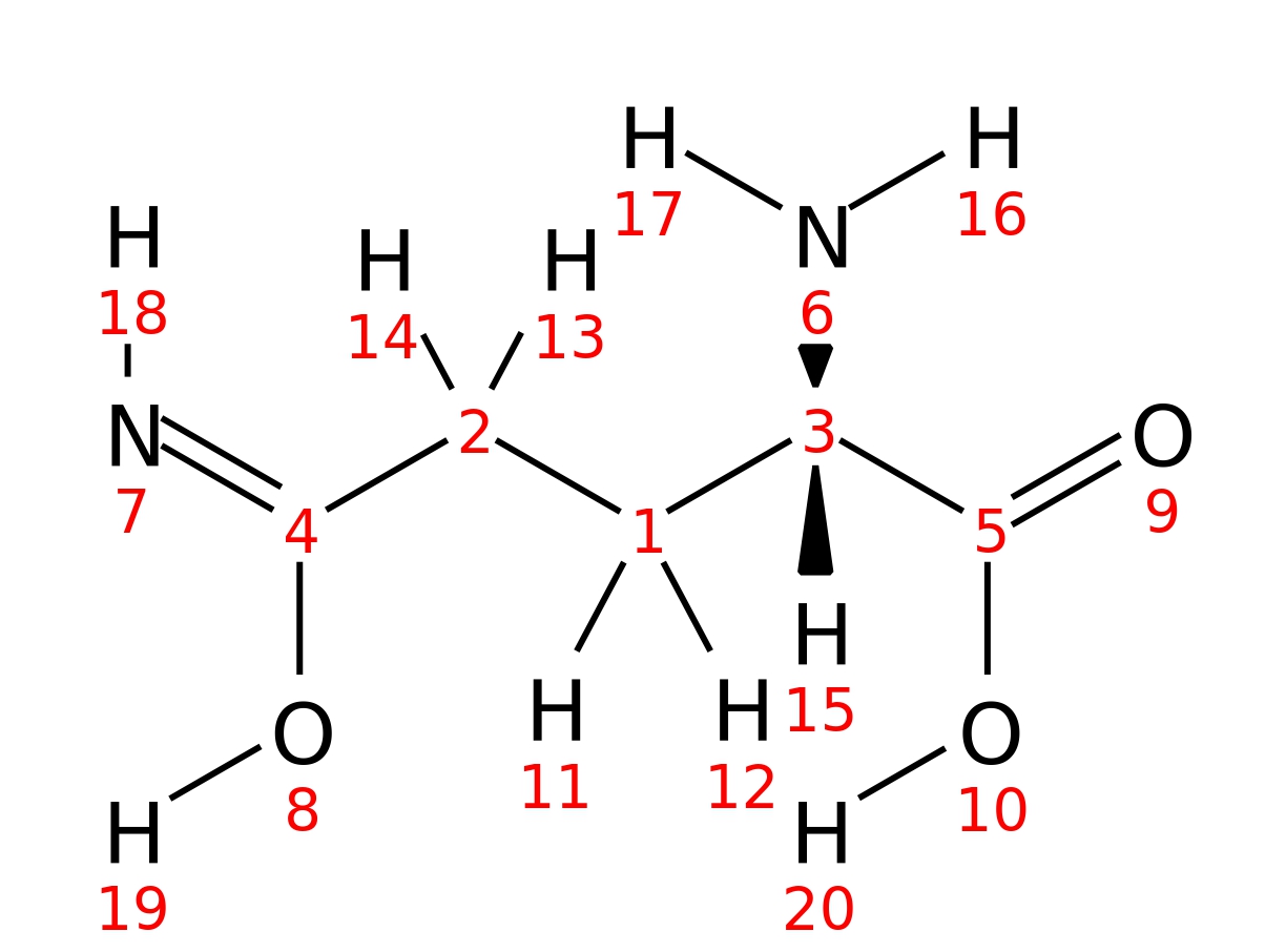 InChI=1S/C5H10N2O3/c6-3(5(9)10)1-2-4(7)8/h3H,1-2,6H2,(H2,7,8)(H,9,10)/t3-/m0/s1