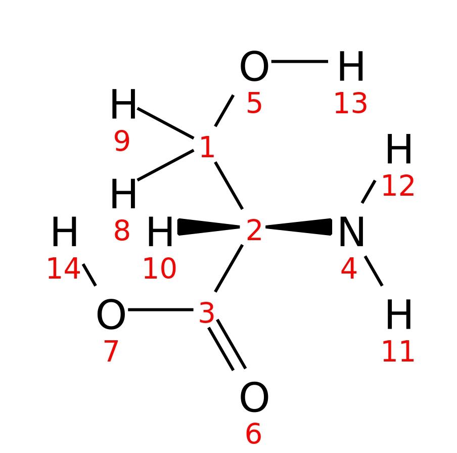 InChI=1S/C3H7NO3/c4-2(1-5)3(6)7/h2,5H,1,4H2,(H,6,7)/t2-/m0/s1