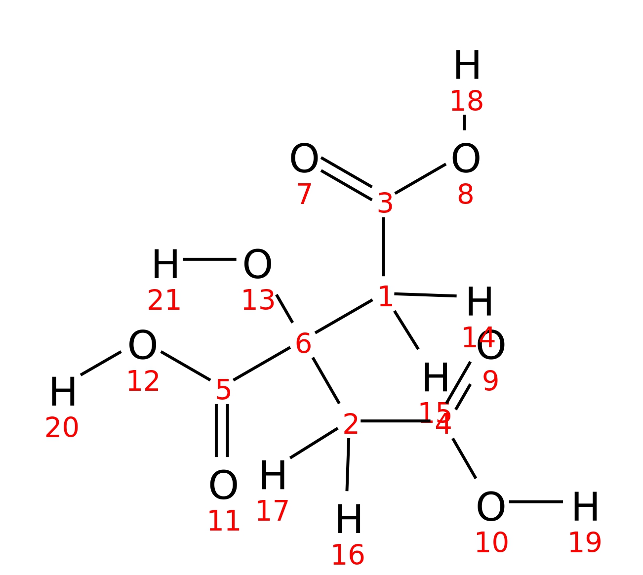 InChI=1S/C6H8O7/c7-3(8)1-6(13,5(11)12)2-4(9)10/h13H,1-2H2,(H,7,8)(H,9,10)(H,11,12)