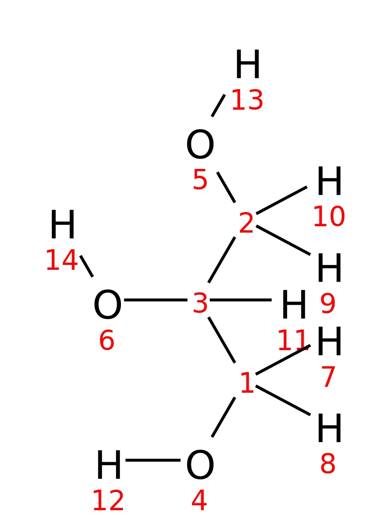 InChI=1S/C3H8O3/c4-1-3(6)2-5/h3-6H,1-2H2