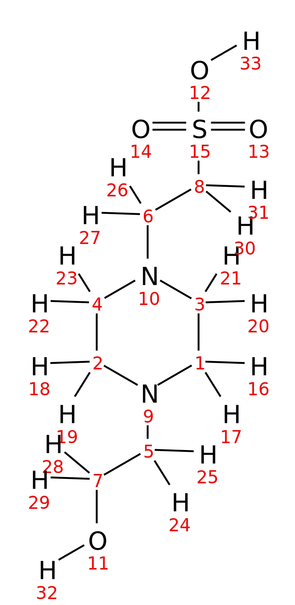 InChI=1S/C8H18N2O4S/c11-7-5-9-1-3-10(4-2-9)6-8-15(12,13)14/h11H,1-8H2,(H,12,13,14)