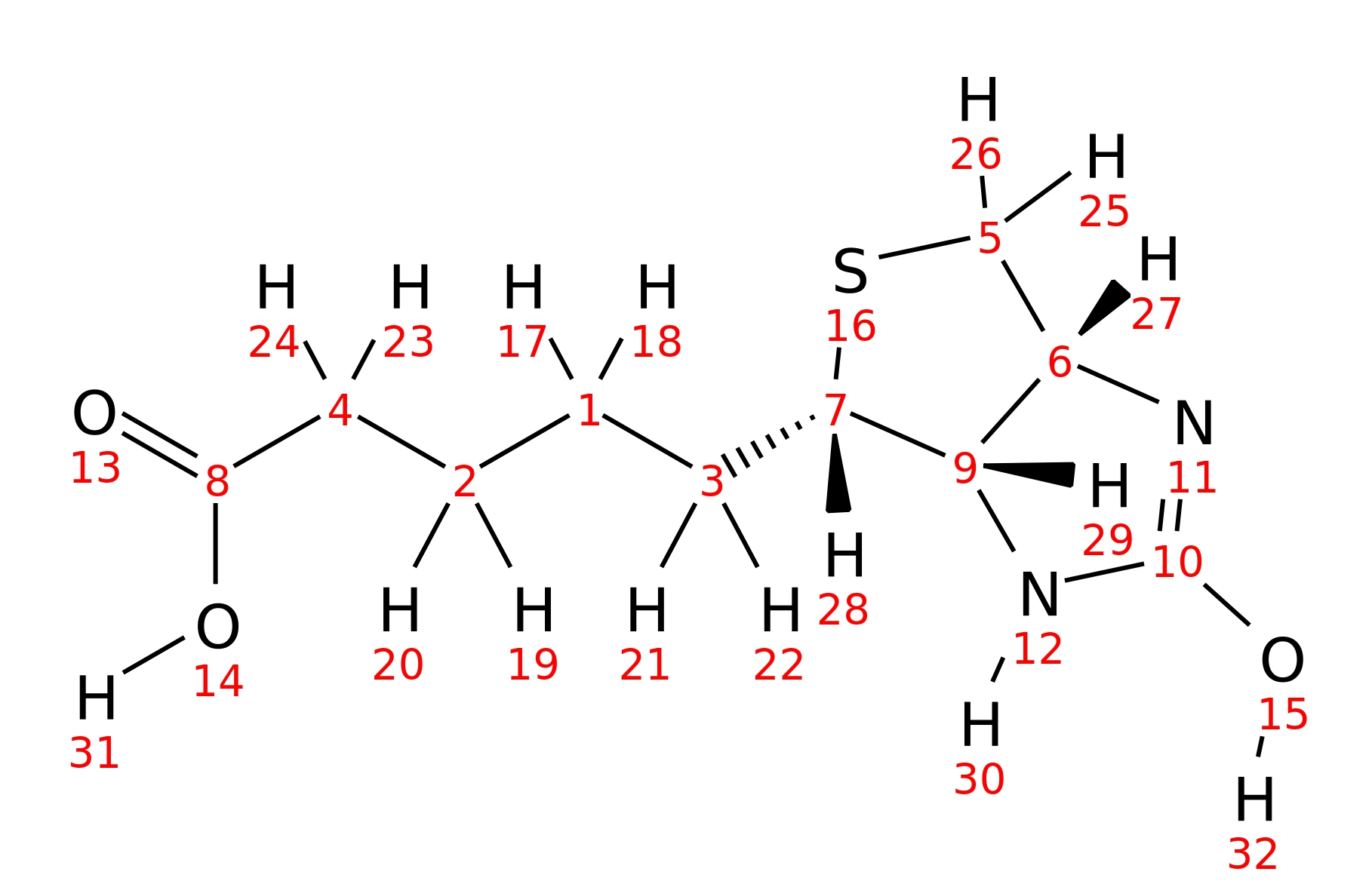 InChI=1S/C10H16N2O3S/c13-8(14)4-2-1-3-7-9-6(5-16-7)11-10(15)12-9/h6-7,9H,1-5H2,(H,13,14)(H2,11,12,15)/t6-,7-,9-/m0/s1
