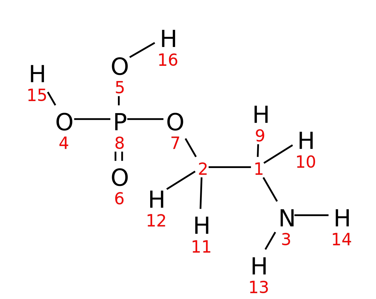 InChI=1S/C2H8NO4P/c3-1-2-7-8(4,5)6/h1-3H2,(H2,4,5,6)