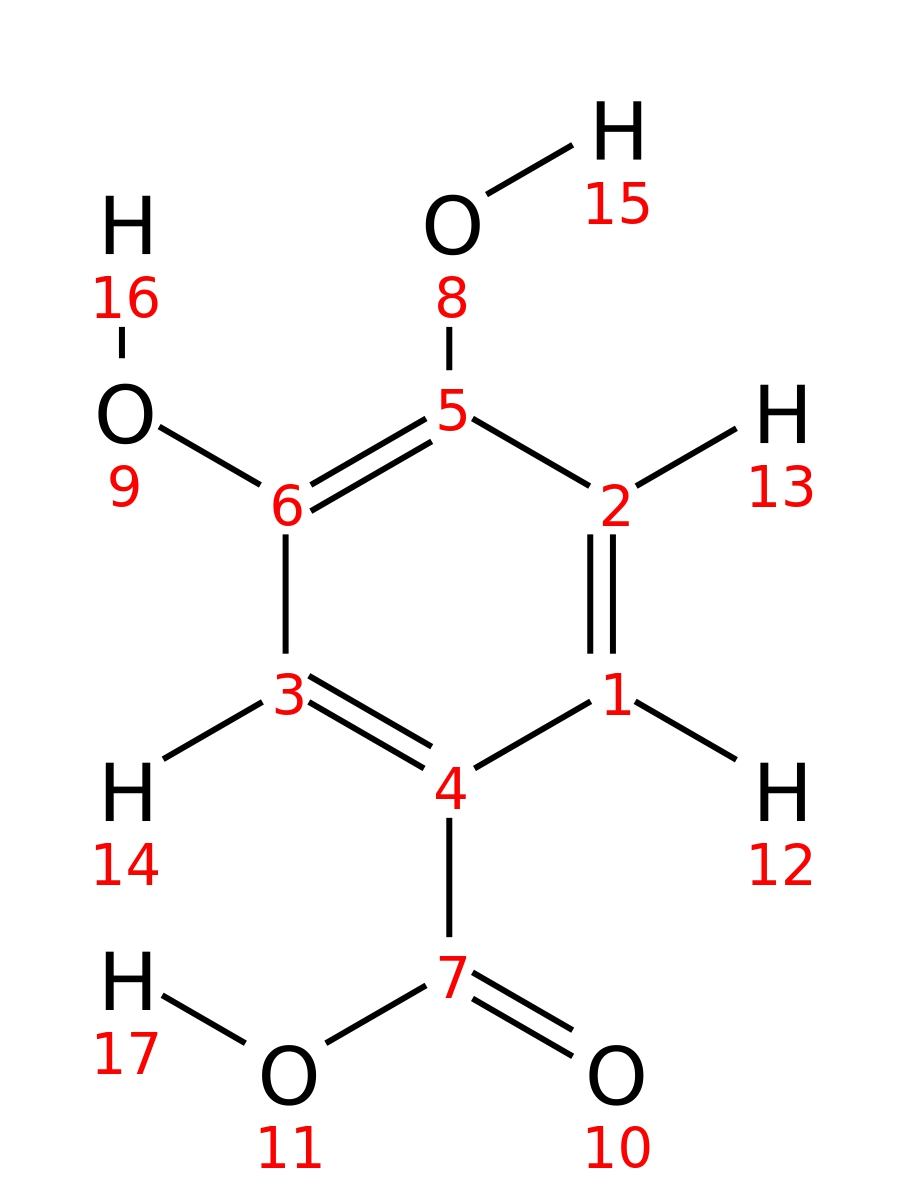 InChI=1S/C7H6O4/c8-5-2-1-4(7(10)11)3-6(5)9/h1-3,8-9H,(H,10,11)