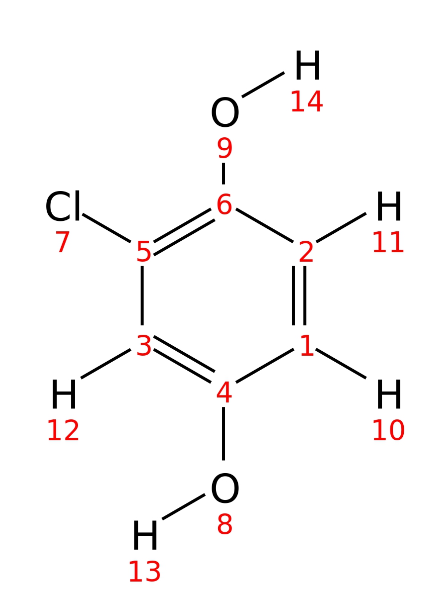 InChI=1S/C6H5ClO2/c7-5-3-4(8)1-2-6(5)9/h1-3,8-9H