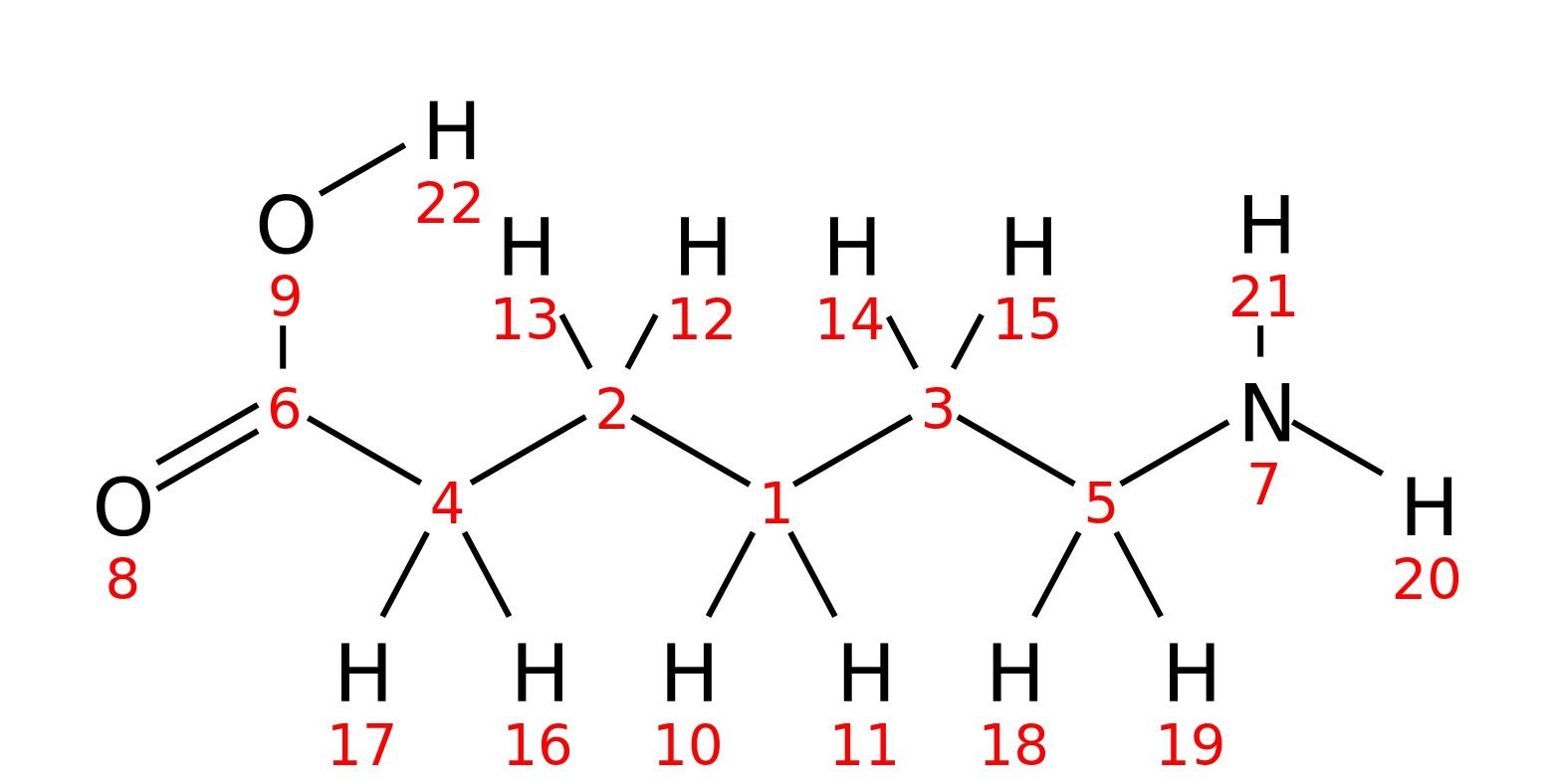 InChI=1S/C6H13NO2/c7-5-3-1-2-4-6(8)9/h1-5,7H2,(H,8,9)