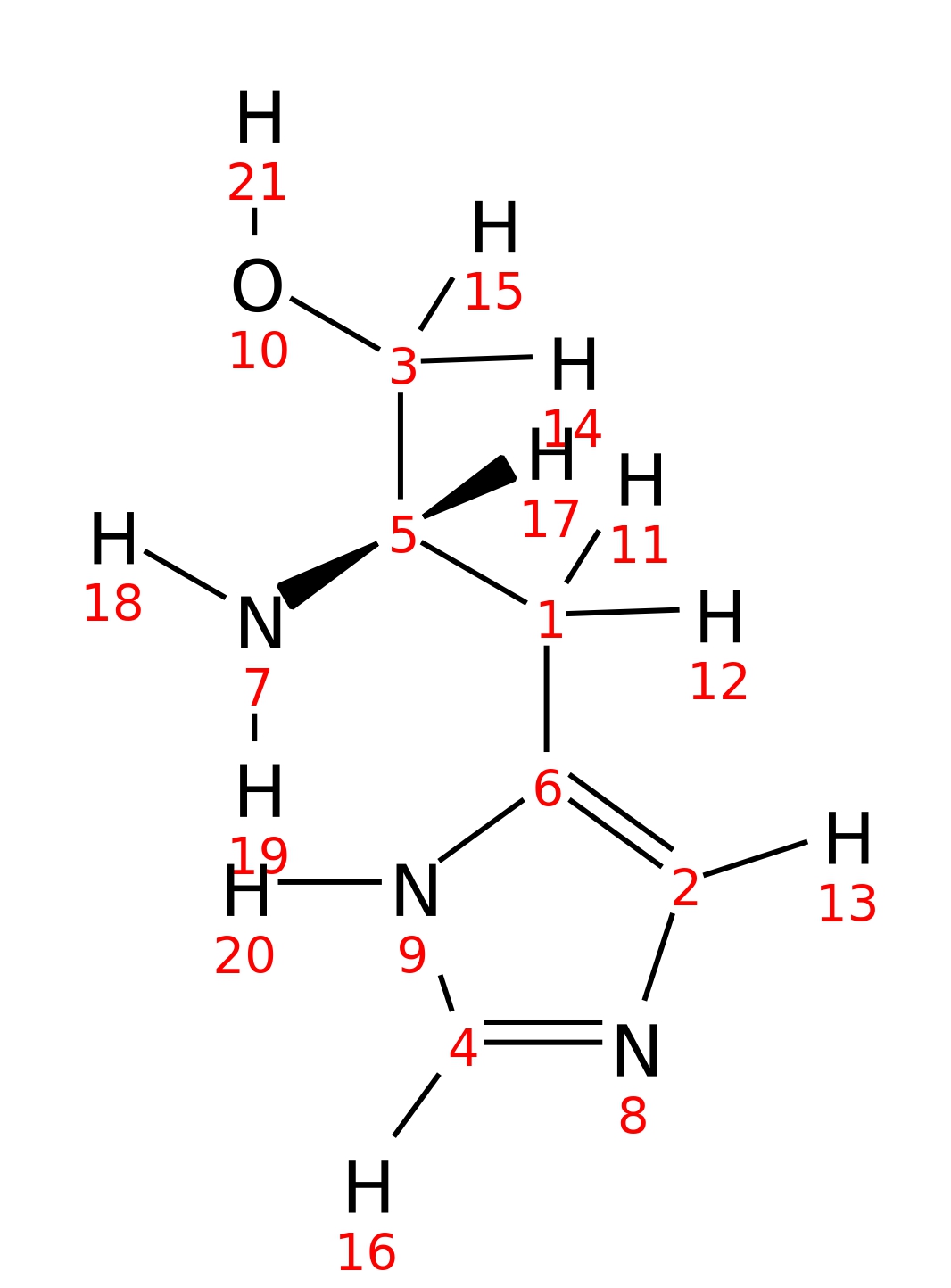 InChI=1S/C6H11N3O/c7-5(3-10)1-6-2-8-4-9-6/h2,4-5,10H,1,3,7H2,(H,8,9)/t5-/m0/s1