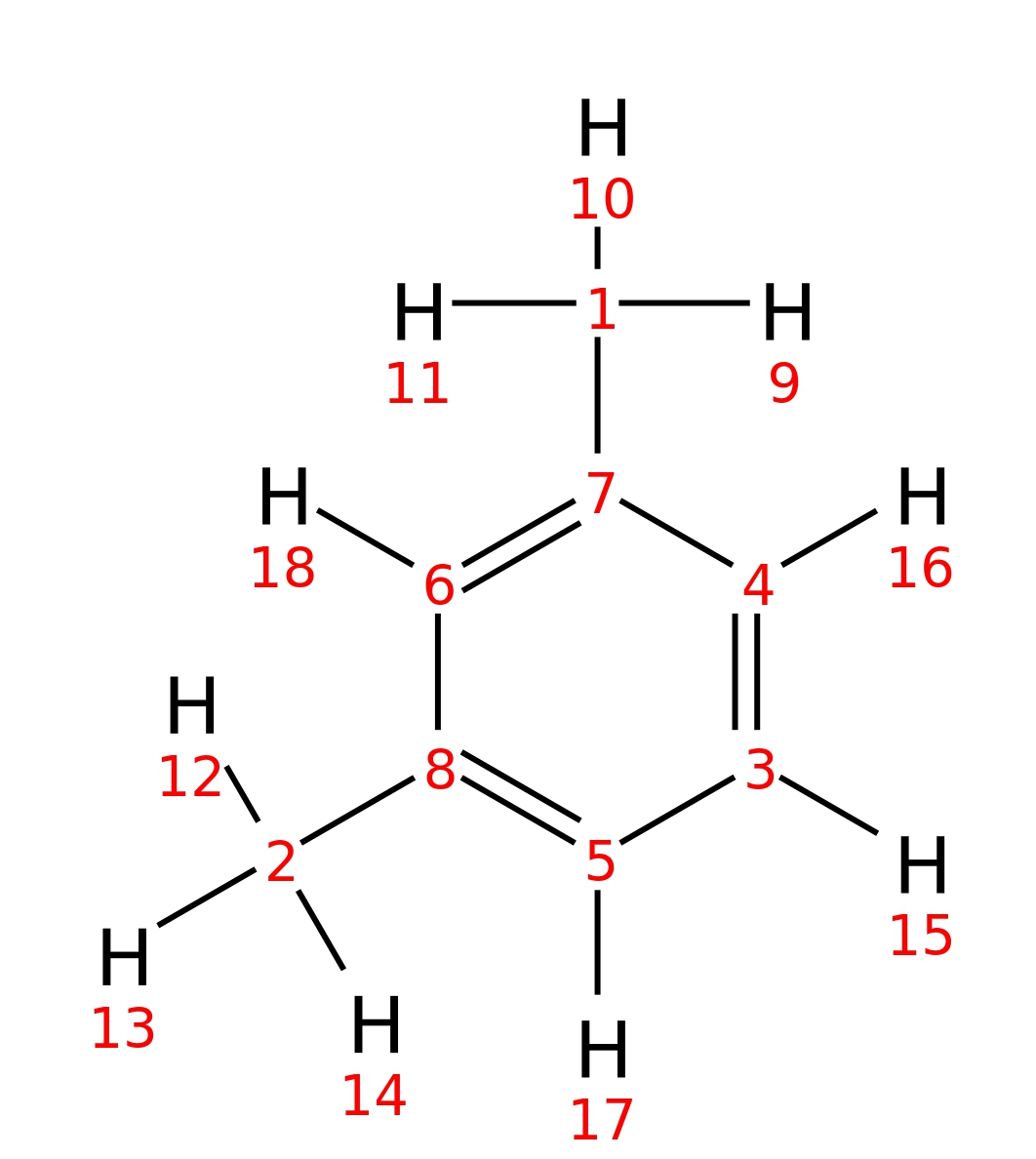 InChI=1S/C8H10/c1-7-4-3-5-8(2)6-7/h3-6H,1-2H3