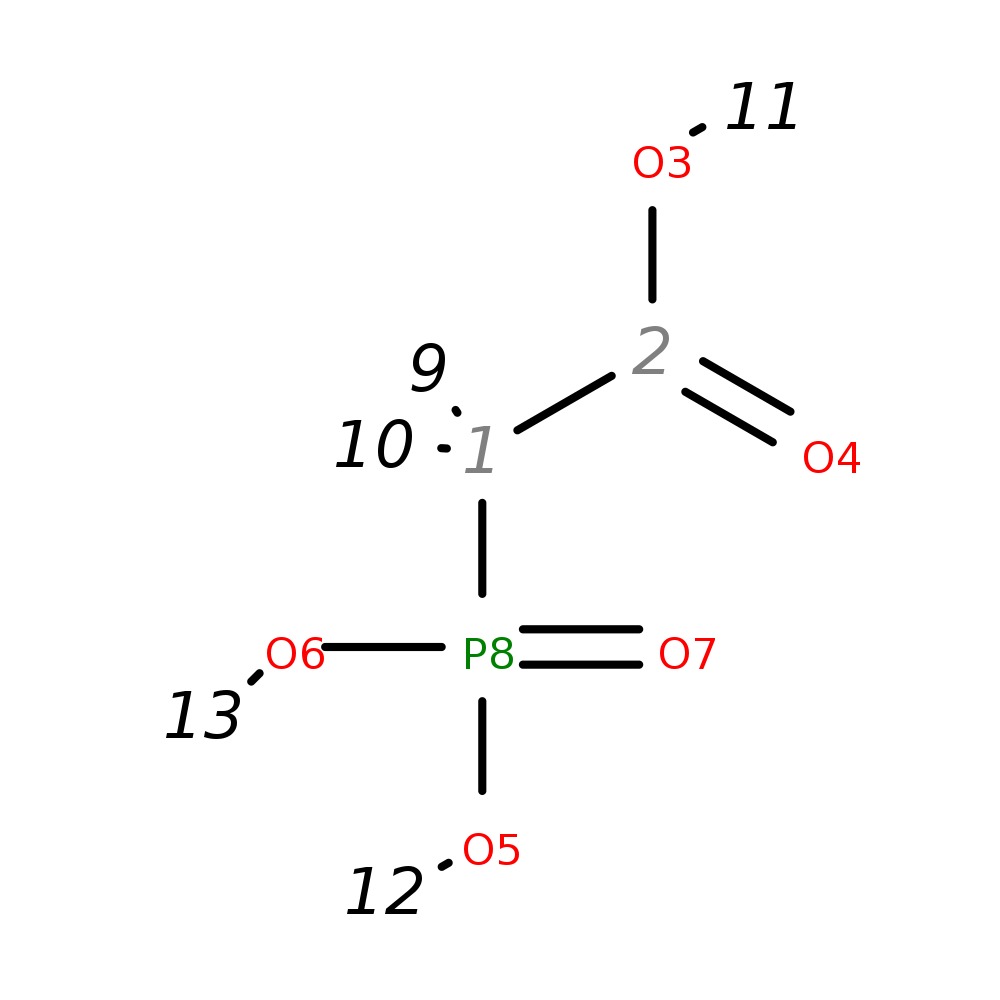 InChI=1S/C2H5O5P/c3-2(4)1-8(5,6)7/h1H2,(H,3,4)(H2,5,6,7)