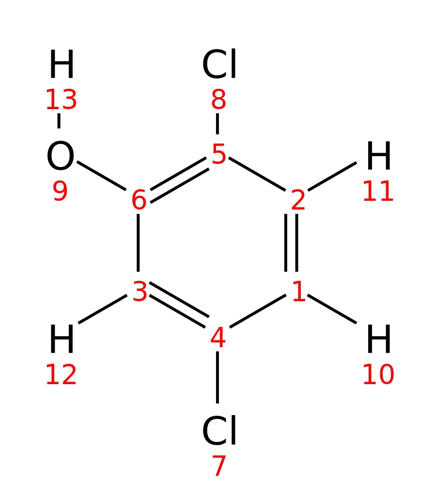 InChI=1S/C6H4Cl2O/c7-4-1-2-5(8)6(9)3-4/h1-3,9H