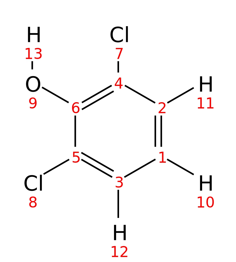 InChI=1S/C6H4Cl2O/c7-4-2-1-3-5(8)6(4)9/h1-3,9H