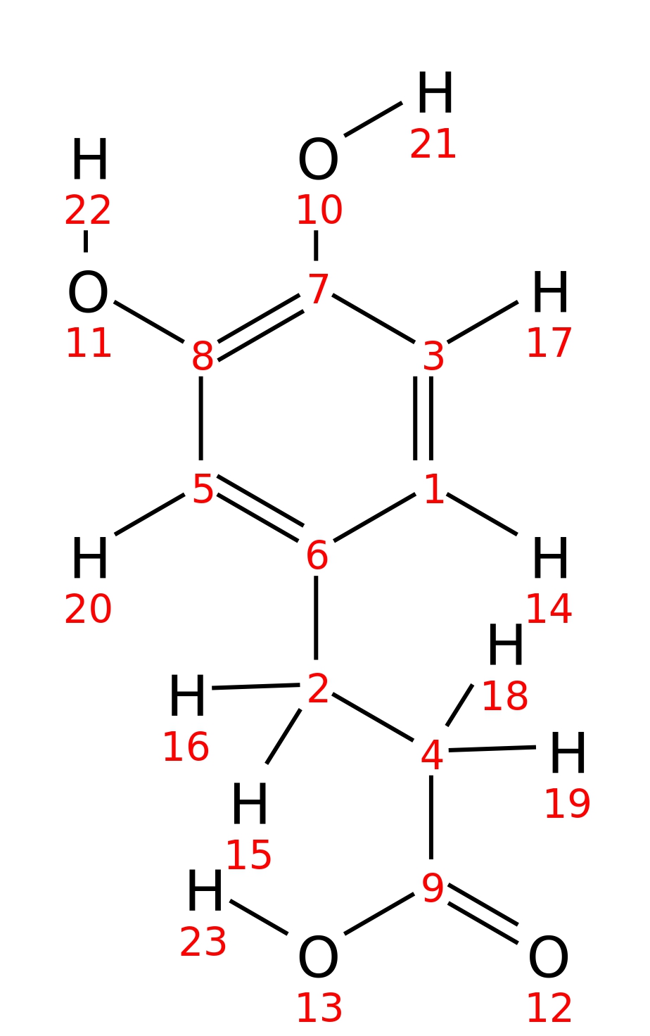 InChI=1S/C9H10O4/c10-7-3-1-6(5-8(7)11)2-4-9(12)13/h1,3,5,10-11H,2,4H2,(H,12,13)