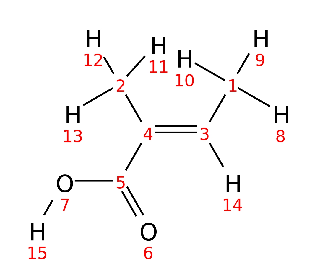 InChI=1S/C5H8O2/c1-3-4(2)5(6)7/h3H,1-2H3,(H,6,7)/b4-3+