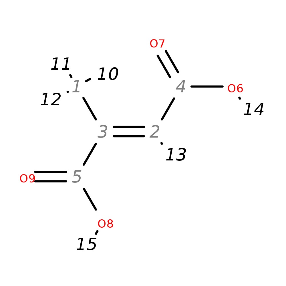 InChI=1S/C5H6O4/c1-3(5(8)9)2-4(6)7/h2H,1H3,(H,6,7)(H,8,9)/b3-2+