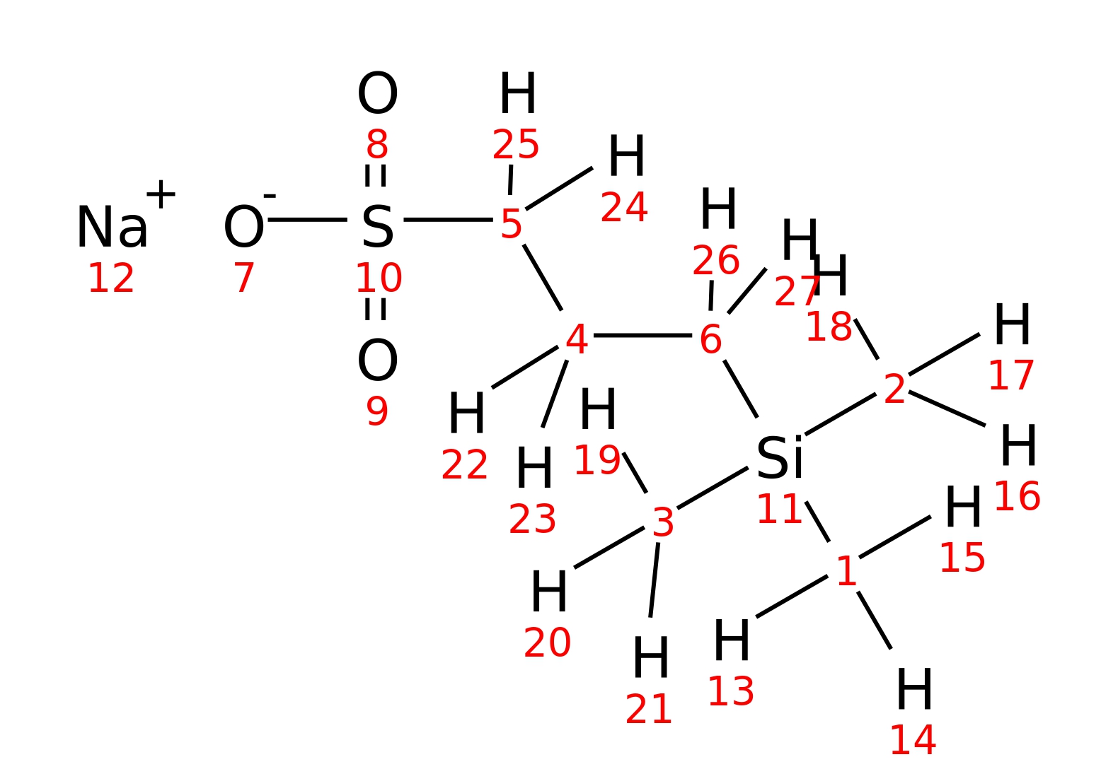 InChI=1S/C6H16O3SSi.Na/c1-11(2,3)6-4-5-10(7,8)9;/h4-6H2,1-3H3,(H,7,8,9);/q;+1/p-1