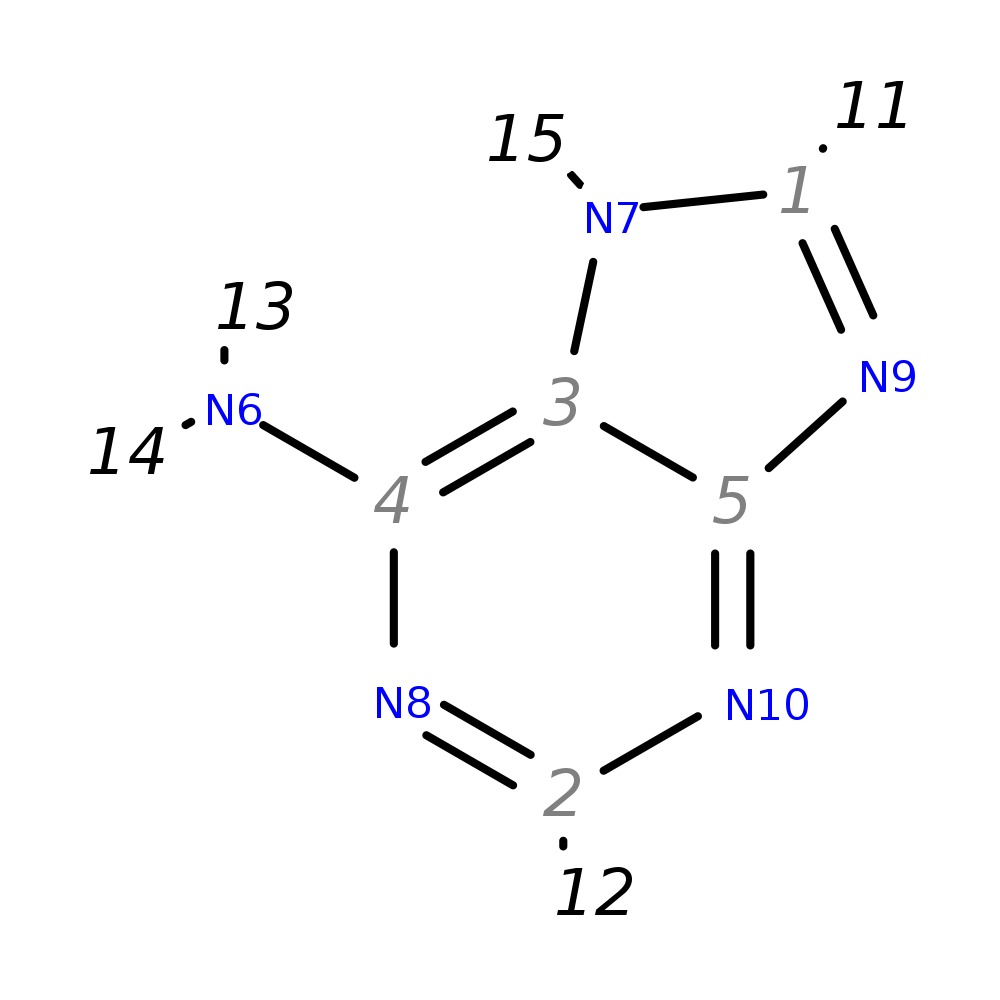 InChI=1S/C5H5N5/c6-4-3-5(9-1-7-3)10-2-8-4/h1-2H,(H3,6,7,8,9,10)