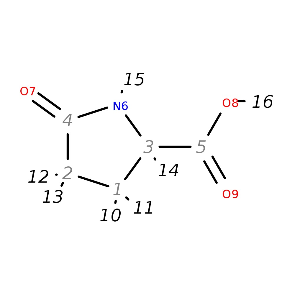 InChI=1S/C5H7NO3/c7-4-2-1-3(6-4)5(8)9/h3H,1-2H2,(H,6,7)(H,8,9)/t3-/m1/s1
