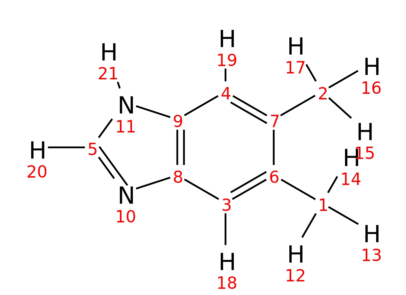 InChI=1S/C9H10N2/c1-6-3-8-9(4-7(6)2)11-5-10-8/h3-5H,1-2H3,(H,10,11)