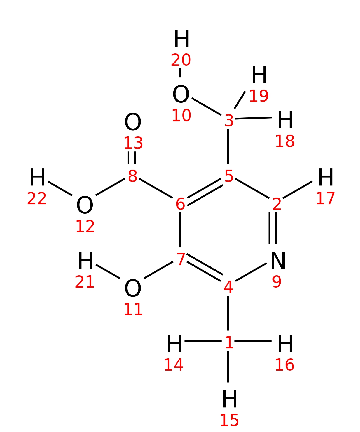 InChI=1S/C8H9NO4/c1-4-7(11)6(8(12)13)5(3-10)2-9-4/h2,10-11H,3H2,1H3,(H,12,13)