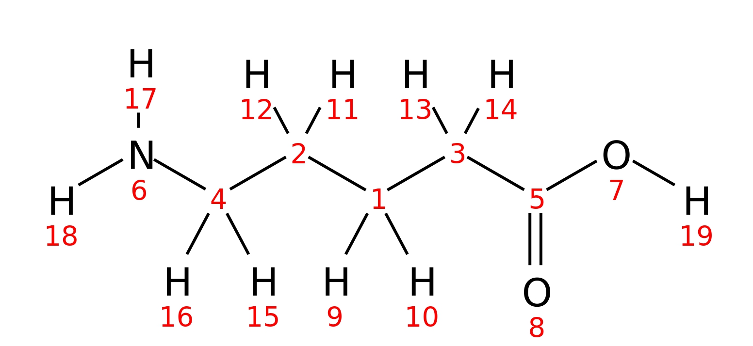 InChI=1/C5H11NO2/c6-4-2-1-3-5(7)8/h1-4,6H2,(H,7,8)/f/h7H